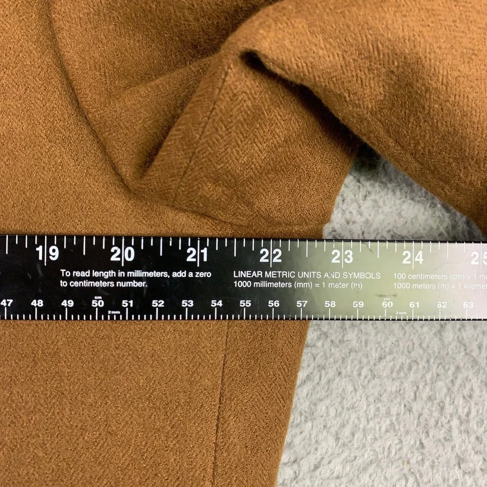 Arnold Brant Camel Hair Sport Coat Mens 44R Brown Blazer 3-Button Made in Canada
